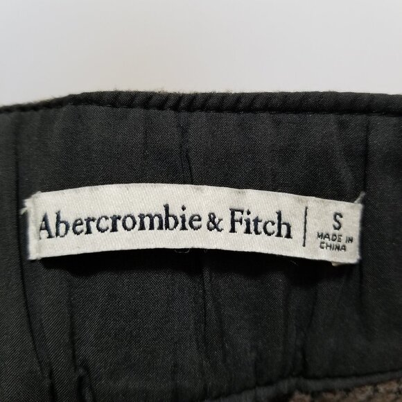 Abercrombie & Fitch skirt Small plaid houndstooth pleated high rise schoolgirl - Picture 12 of 15